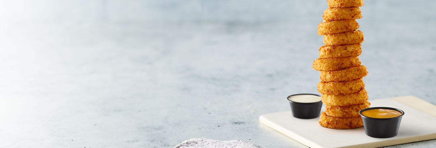 Towering Onion Rings