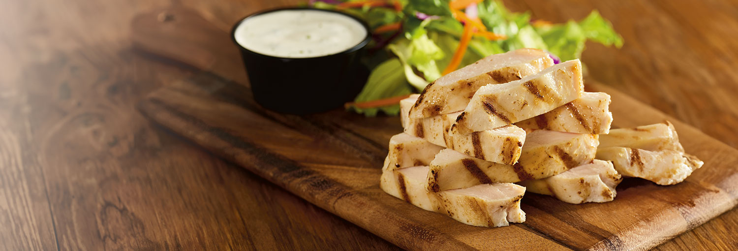 Grilled Chicken Dip'n's