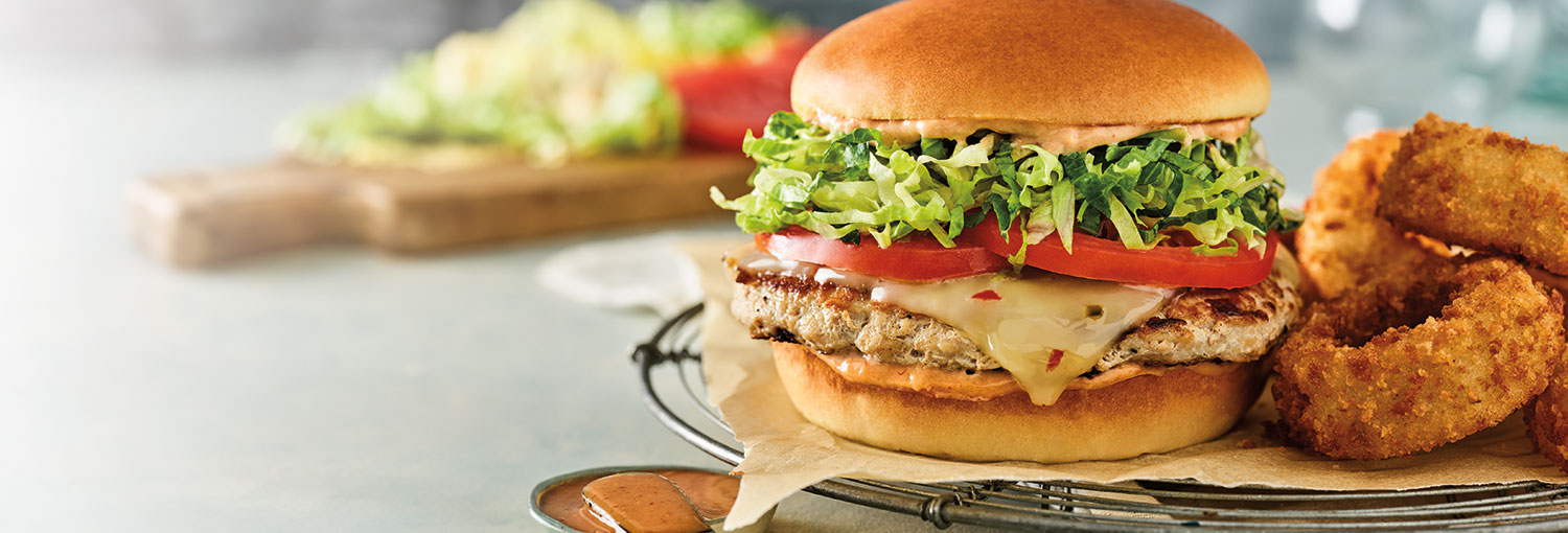 Grilled Turkey Burger