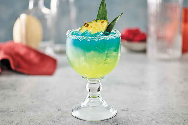 Ocean Blue Patron Margarita