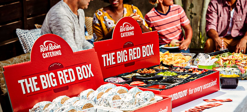 Red Robin Catering Gourmet Burger Bar