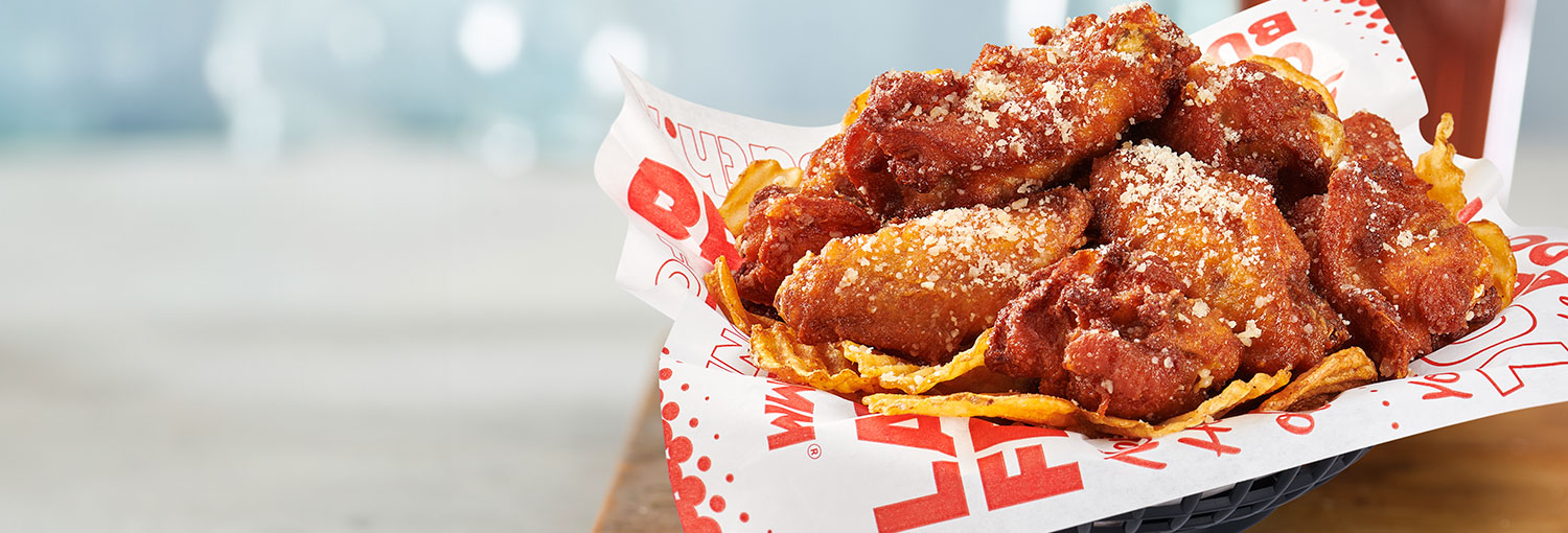 Garlic Parm Chicken Wings