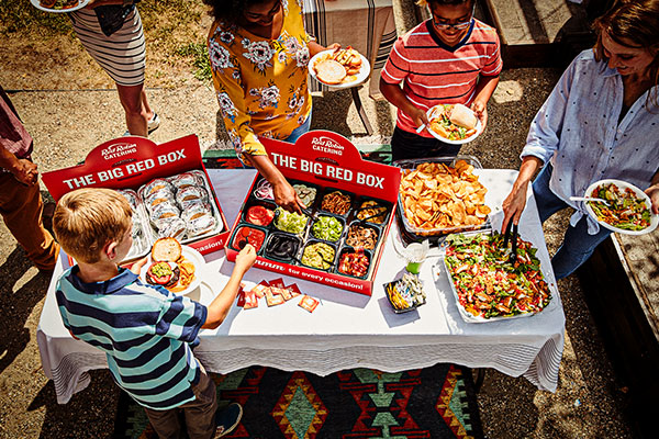 Catering your party with Red Robin