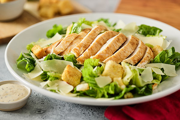Everything Chicken Caesar Salad