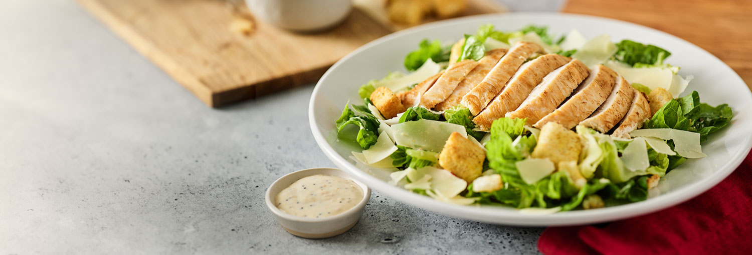 Everything Chicken Caesar Salad