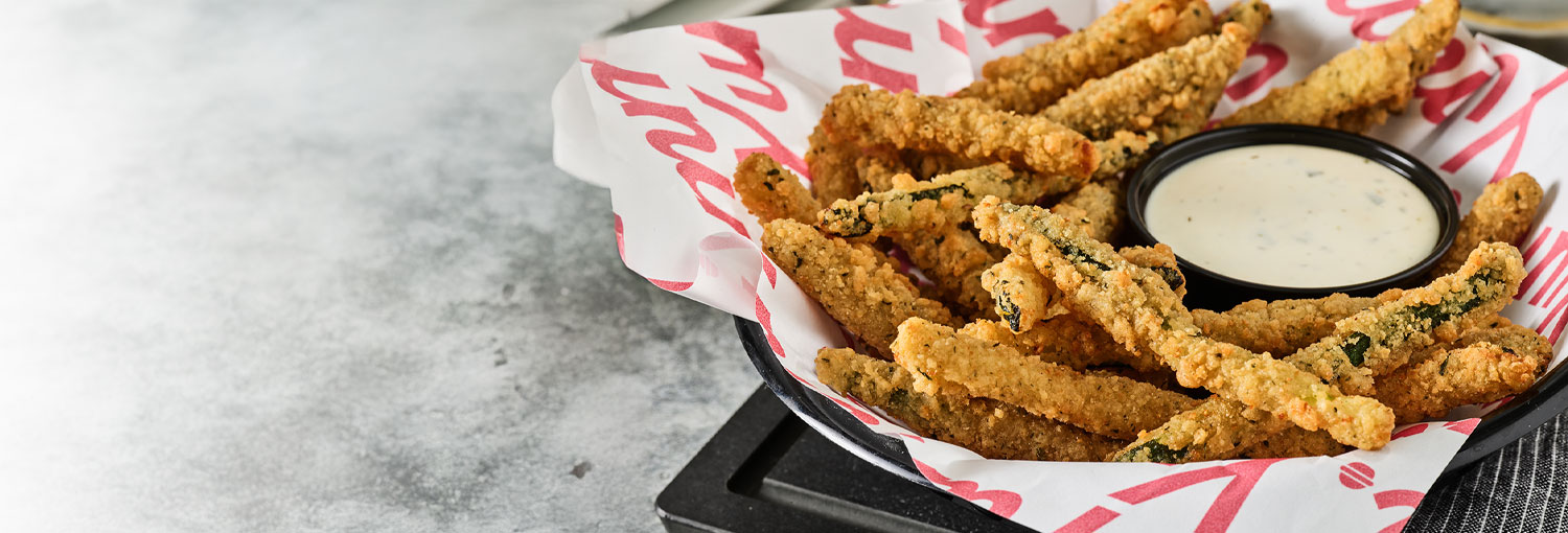Zucchini Fries appetizer